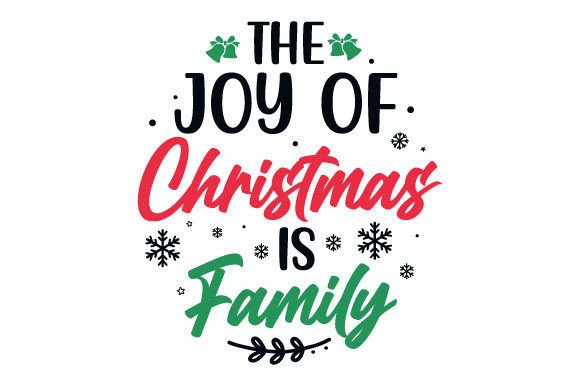 Christmas Typography SVG Craft Design Graphics