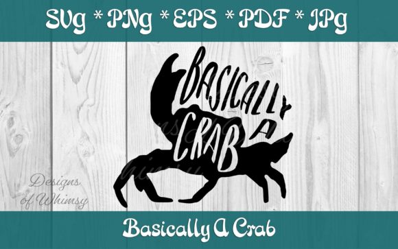 Crab SVG Graphics for Crafts & Branding