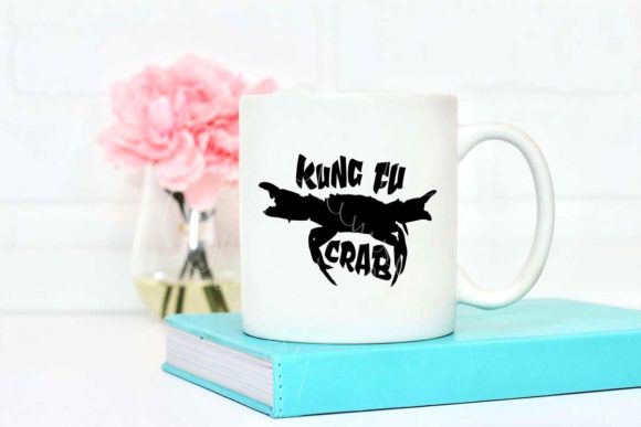Crab SVG – Kung Fu Crab Quote