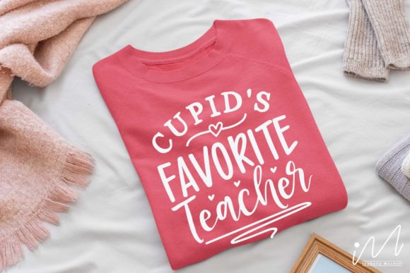 Cupid’s Favorite Teacher SVG: Graphics for Crafts & Branding