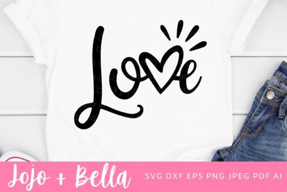 Love SVG File: A Crafts & Graphics Asset for Local Branding