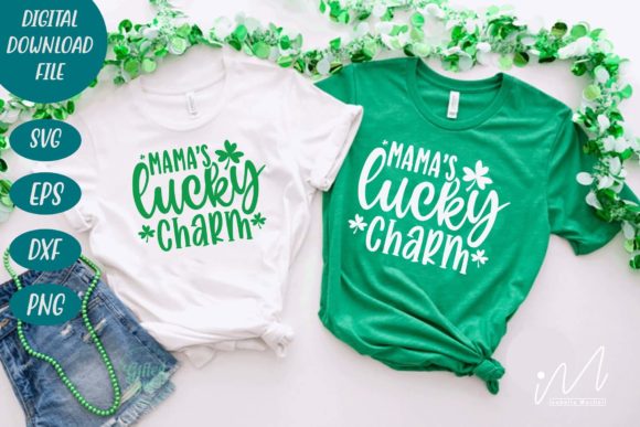 Mama’s Lucky Charm SVG: Crafts & Graphics for Local Branding