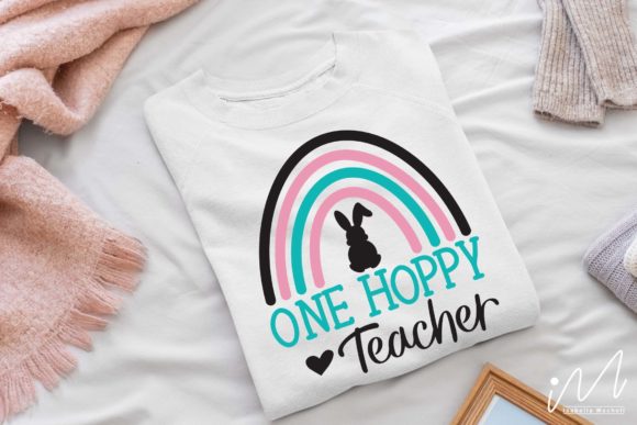 One Hoppy Teacher SVG: Crafts & Graphics for Local Branding