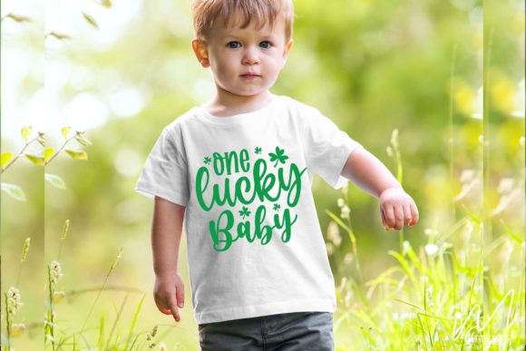 One Lucky Baby SVG: Graphics for Crafts That Deliver