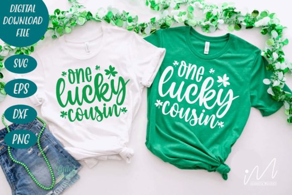 One Lucky Cousin SVG: Crafts & Graphics for Local Branding