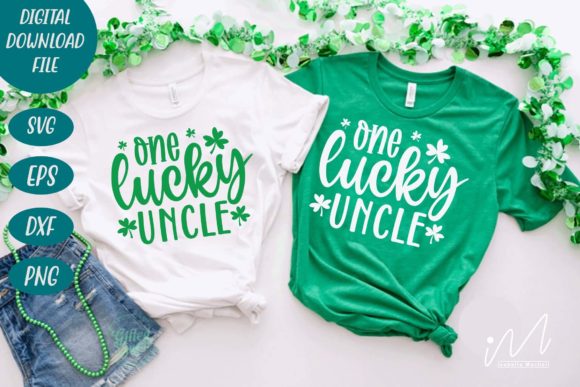 One Lucky Uncle SVG: Graphics for Crafts & Handmade Joy