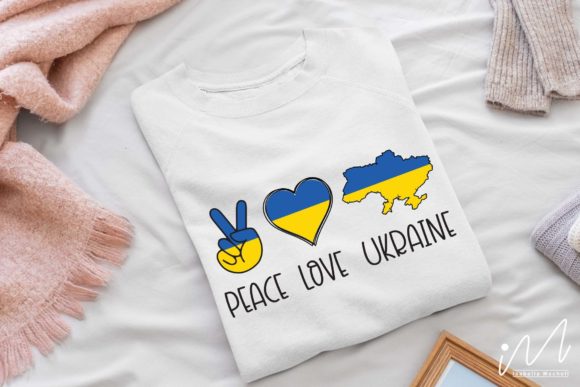 Peace Love Ukraine SVG: Graphics & Crafts Asset Review