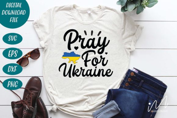 Pray for Ukraine SVG: Graphics & Crafts Asset Review