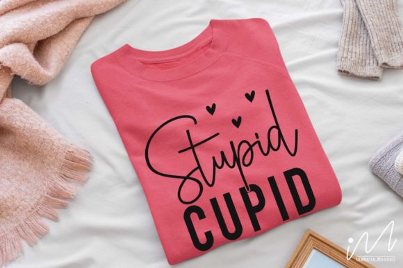 Stupid Cupid Valentine SVG: Graphics for Crafts & Seasonal Branding