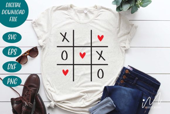 Xoxo and Heart SVG